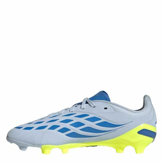 Adidas Juniors Predator Elite Firm Ground Football Boots Blue/Yellow Adidas Juniors Predator Elite Firm Ground Football Boots Blue/Yellow