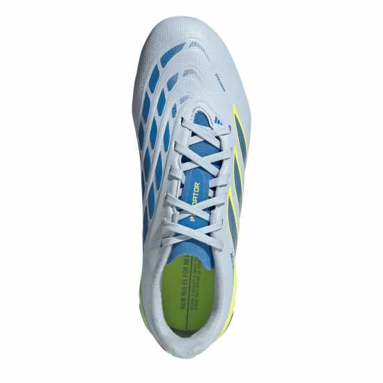 Adidas Kids  Predator League Firm Ground Football Boots Blue/Yellow 