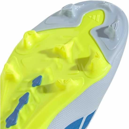 Adidas Kids  Predator League Firm Ground Football Boots Blue/Yellow 