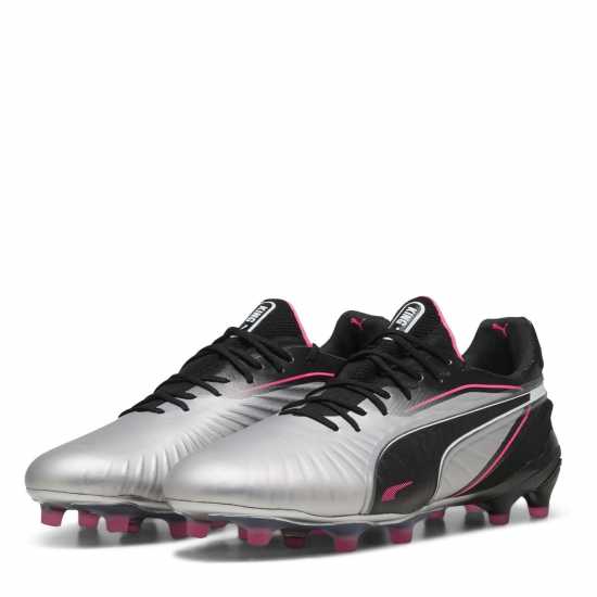 Puma Детски Футболни Бутонки King Ultimate Firm Ground Football Boots Juniors Puma Silver Puma Детски Футболни Бутонки King Ultimate Firm Ground Football Boots Juniors Puma Silver