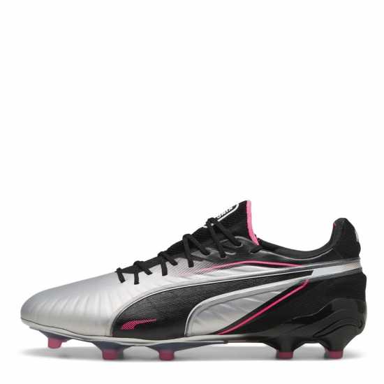 Puma Детски Футболни Бутонки King Ultimate Firm Ground Football Boots Juniors Puma Silver Puma Детски Футболни Бутонки King Ultimate Firm Ground Football Boots Juniors Puma Silver