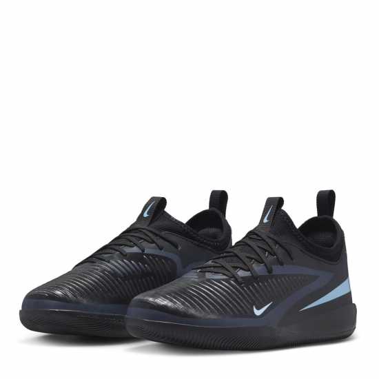 Детски футболни бутонки Nike Phantom 6 Academy Juniors Indoor Football Boots Black/Black Nike Phantom 6 Academy Juniors Indoor Football Boots Black/Black Детски футболни бутонки