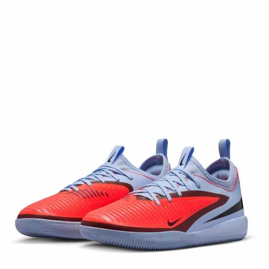 Nike Phantom 6 Academy Juniors Indoor Football Boots Blue/Purple Детски футболни бутонки