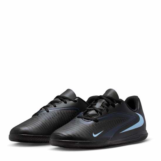 Nike Phantom 6 Club Juniors Indoor Football Boots Black/Black Детски футболни бутонки