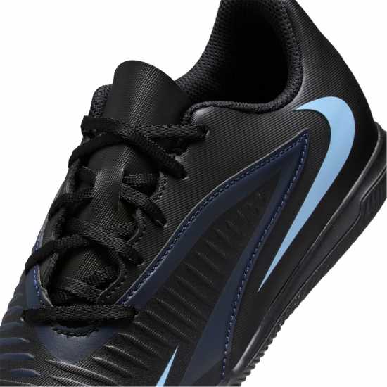 Nike Phantom 6 Club Juniors Indoor Football Boots Black/Black Детски футболни бутонки