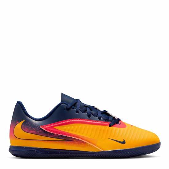 Nike Phantom 6 Club Juniors Indoor Football Boots Orange/Volt Детски футболни бутонки
