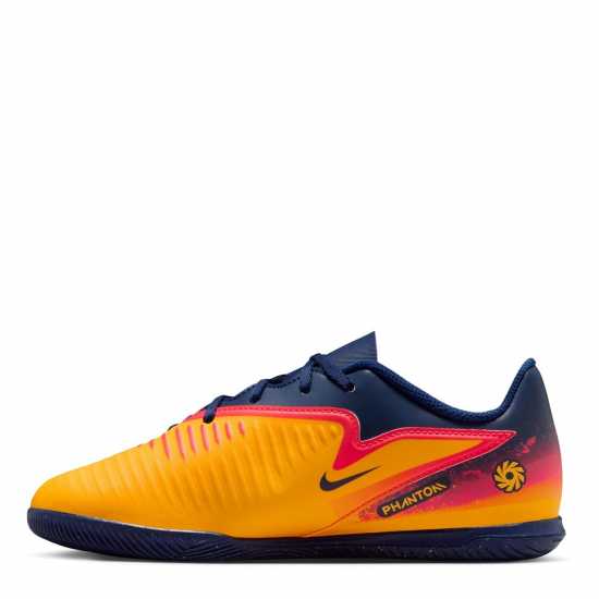 Nike Phantom 6 Club Juniors Indoor Football Boots Orange/Volt Детски футболни бутонки