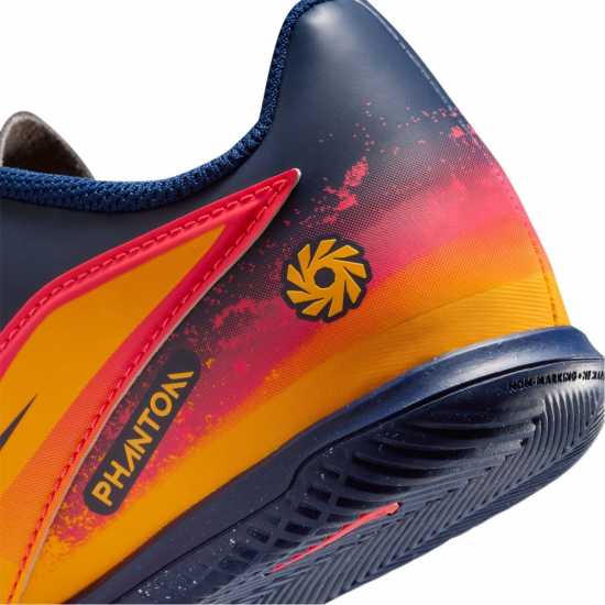 Nike Phantom 6 Club Juniors Indoor Football Boots Orange/Volt Детски футболни бутонки
