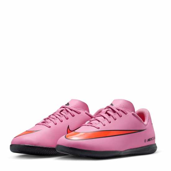 Nike Mercurial Vapor 16 Club Juniors Indoor Football Boots Pink/Black Детски футболни бутонки