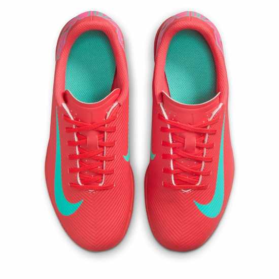 Nike Mercurial Vapor 16 Club Juniors Indoor Football Boots Червено/Зелено Детски футболни бутонки