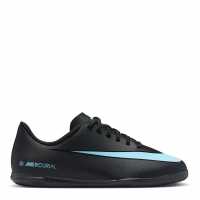 Nike Mercurial Vapor 16 Club Juniors Indoor Football Boots Black/Blue Детски футболни бутонки