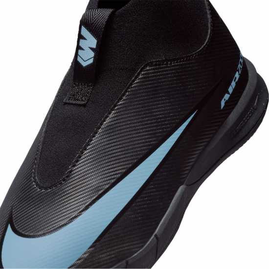 Nike Mercuial Superfly 10 Academy Juniors Indoor Football Boots Black/Blue Детски футболни бутонки