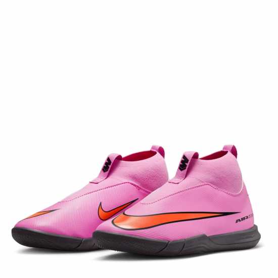 Детски футболни бутонки Nike Mercuial Superfly 10 Academy Juniors Indoor Football Boots Pink/Black Nike Mercuial Superfly 10 Academy Juniors Indoor Football Boots Pink/Black Детски футболни бутонки