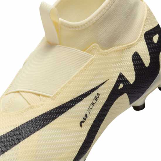 Nike Mercurial Superfly Pro Df Junior Firm Ground Football Boots Lemonade/Black Детски футболни бутонки
