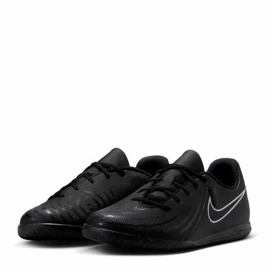 Nike Phantom Gx 2 Club Juniors Indoor Court Football Boots. Черно/Черно Детски футболни бутонки