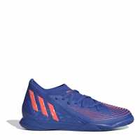 Adidas Predator Edge.3 Indoor Football Shoes Kids Blue/Orange Детски футболни бутонки