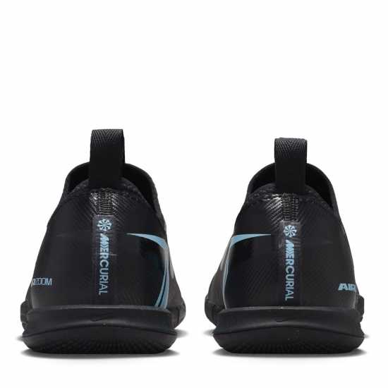 Nike Mercurial Vapor 16 Academy Juniors Indoor Football Boots Black/Blue Детски футболни бутонки