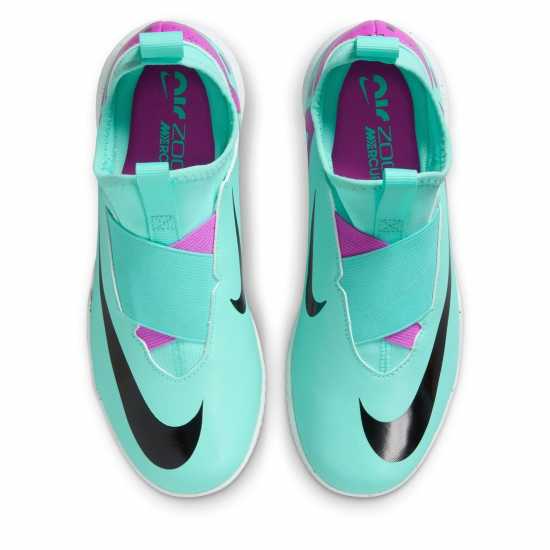 Nike Маратонки Mercurial Vapor 15 Academy Junior Indoor Court Trainers Blue/Pink/White Детски футболни бутонки