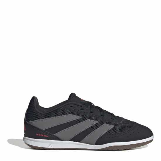 Adidas Predator Club Junior Indoor Court Football Boots Черно/Сиво 