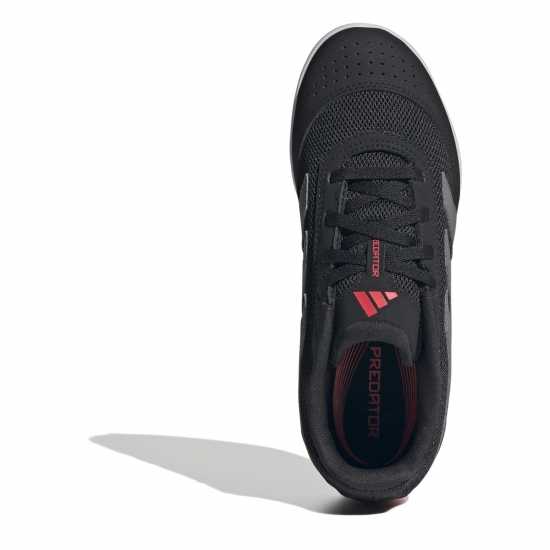 Adidas Predator Club Junior Indoor Court Football Boots Черно/Сиво 