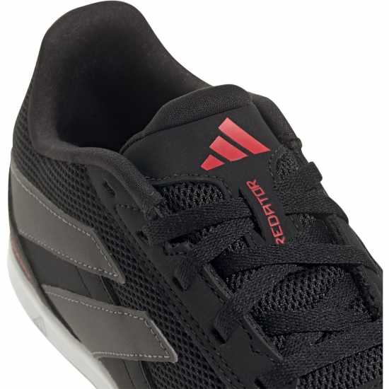 Adidas Predator Club Junior Indoor Court Football Boots Черно/Сиво 