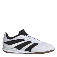 Adidas Predator Club Junior Indoor Court Football Boots White/Blk/Lemon Детски футболни бутонки