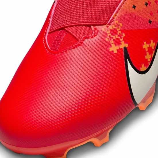 Nike Детски Футболни Бутонки Mercurial Superfly 9 Academy Firm Ground Football Boots Juniors Crimson/Ivory Футболни стоножки