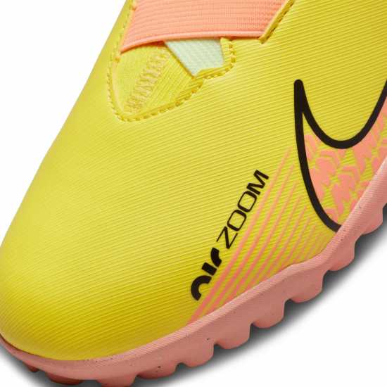 Nike Mercurial Superfly 9 Academy Juniors Turf Football Boots Yellow/Orange Футболни стоножки