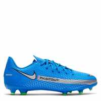 Nike Phantom Gt Academy Junior Fg Football Boots Photo Blue Детски футболни бутонки
