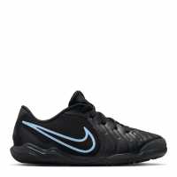 Nike Tiempo Legend 10 Academy Juniors Indoor Football Boots Black/Black Детски футболни бутонки