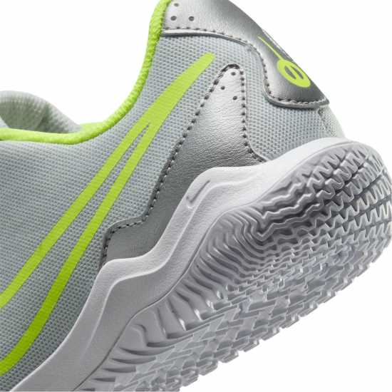 Детски футболни бутонки Nike Tiempo Legend 10 Academy Juniors Indoor Football Boots Сребро/Волт Nike Tiempo Legend 10 Academy Juniors Indoor Football Boots Сребро/Волт Детски футболни бутонки