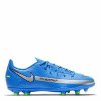 Nike Phantom Gt Club Junior Fg Football Boots Blue/Green Детски футболни бутонки