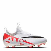 Nike Mercurial Vapour 15 Academy Junior Firm Ground Football Boots Crimson/White Детски футболни бутонки