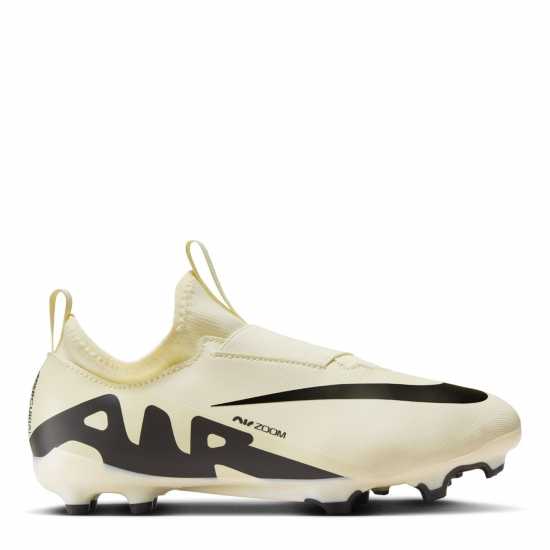 Nike Mercurial Vapour 15 Academy Junior Firm Ground Football Boots Лимонада/Черно 
