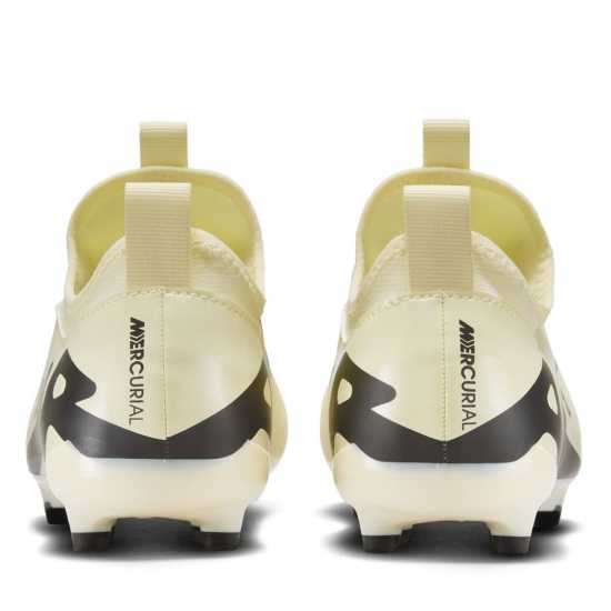 Nike Mercurial Vapour 15 Academy Junior Firm Ground Football Boots Лимонада/Черно 