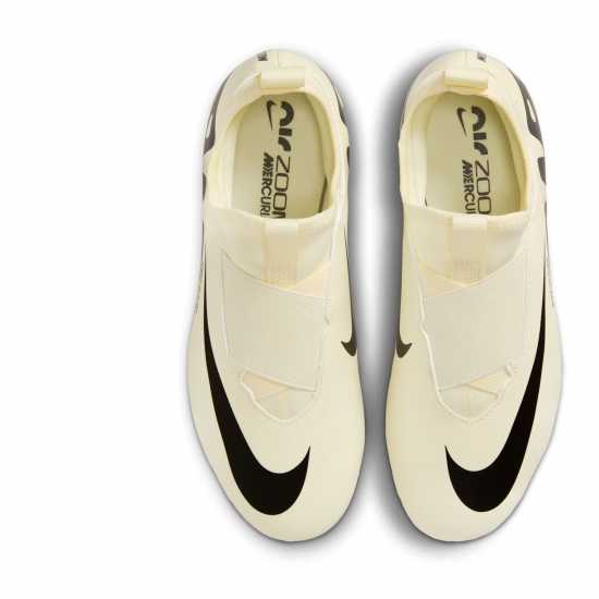 Nike Mercurial Vapour 15 Academy Junior Firm Ground Football Boots Лимонада/Черно 