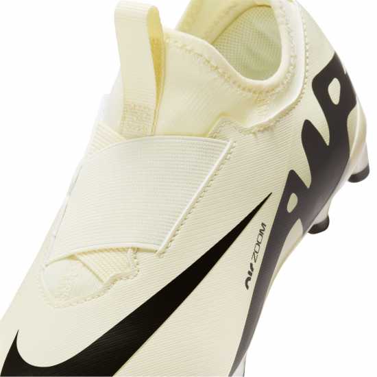 Nike Mercurial Vapour 15 Academy Junior Firm Ground Football Boots Лимонада/Черно 