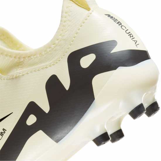 Nike Mercurial Vapour 15 Academy Junior Firm Ground Football Boots Лимонада/Черно 