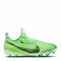 Nike Mercurial Vapour 15 Academy Junior Firm Ground Football Boots Green/Black Детски футболни бутонки