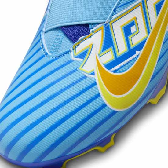 Nike Детски Футболни Бутонки Mercurial Vapour 15 Academy Firm Ground Football Boots Juniors Blue/White Детски футболни бутонки