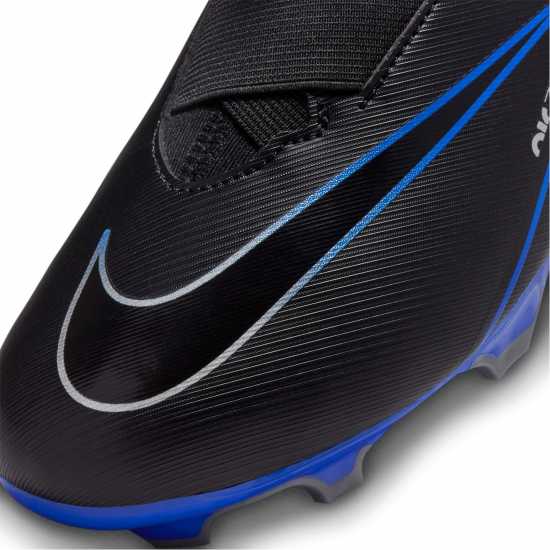 Nike Детски Футболни Бутонки Mercurial Vapour 15 Academy Firm Ground Football Boots Juniors Black/Chrome Детски футболни бутонки