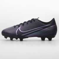 Nike Mercurial Vapor Academy Junior Fg Football Boots Black/Black Футболни стоножки