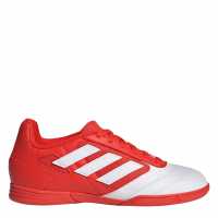 Adidas Детски Футболни Бутонки Super Sala 2 Indoor Football Boots Juniors Orange/White Детски футболни бутонки
