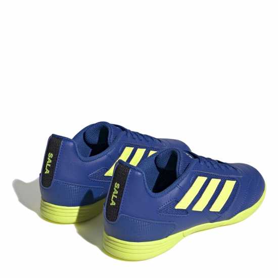 Adidas Детски Футболни Бутонки Super Sala 2 Indoor Football Boots Juniors Blue/Yellow - Детски футболни бутонки