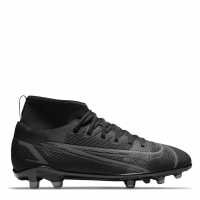 Nike Mercurial Superfly Club Df Junior Fg Football Boots Black/IronGrey Футболни стоножки
