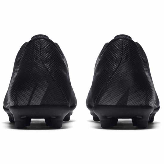 Nike Mercurial Vapor 15 Club Firm Ground Football Boot Juniors Black/Chrome Футболни стоножки
