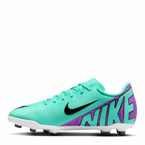 Nike Mercurial Vapor 15 Club Firm Ground Football Boot Juniors Blue/Pink/White Детски футболни бутонки