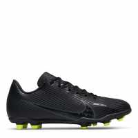 Nike Mercurial Vapor Club Junior Fg Football Boots Blk/Grey/White Футболни стоножки