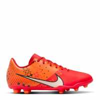 Nike Mercurial Vapor Club Junior Fg Football Boots Crimson/Ivory 