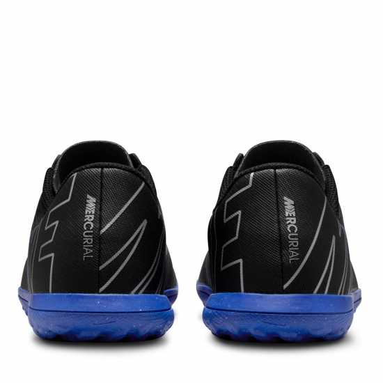 Nike Детски Футболни Бутонки Mercurial Vapour 15 Club Astro Turf Football Boots Juniors Black/Chrome Футболни стоножки